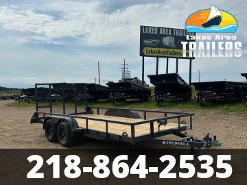 2026 IRON BULL 83X16 UTILITY TRAILER