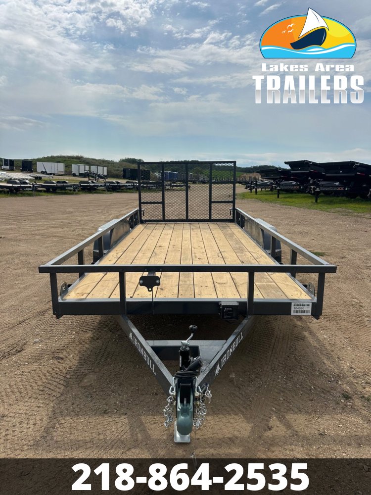 2026 IRON BULL 83X16 UTILITY TRAILER