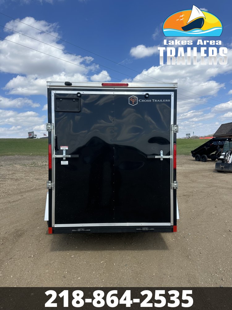 2026 CROSS 6X10 BETA BLACK ENCLOSED TRAILER
