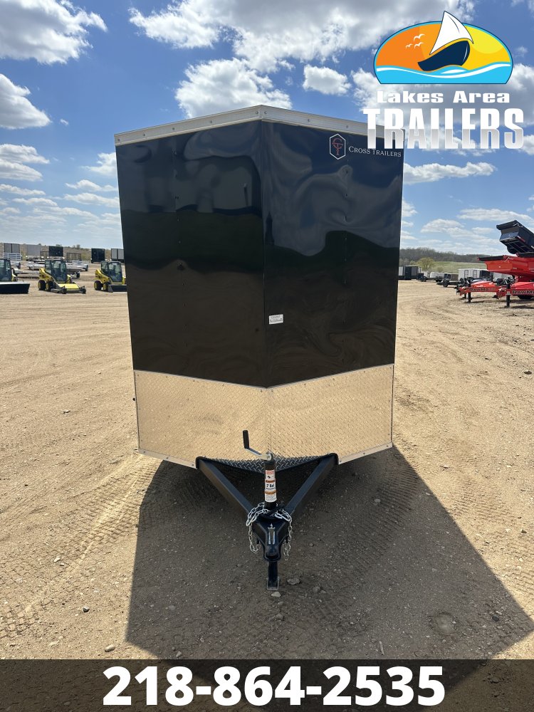 2026 CROSS 6X10 BETA BLACK ENCLOSED TRAILER