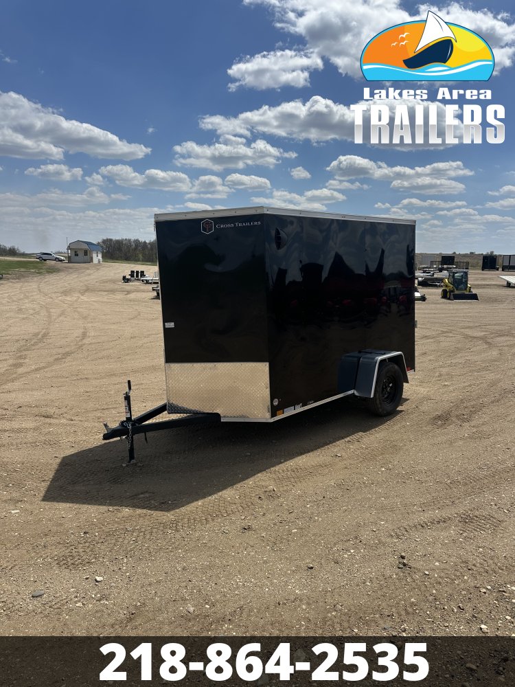 2026 CROSS 6X10 BETA BLACK ENCLOSED TRAILER