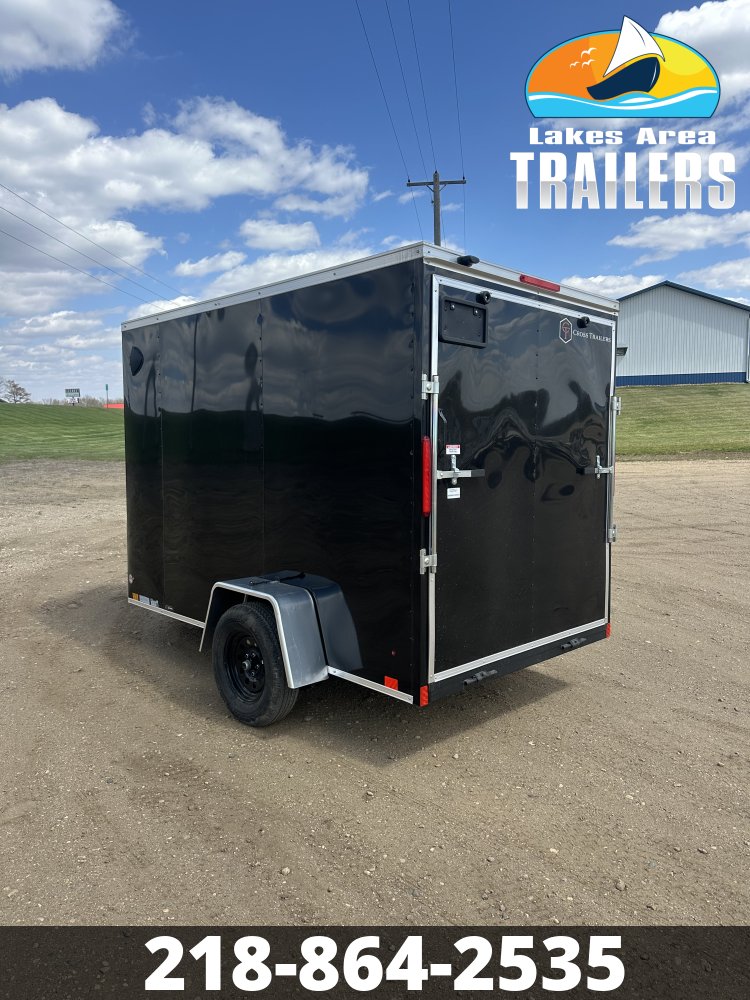 2026 CROSS 6X10 BETA BLACK ENCLOSED TRAILER