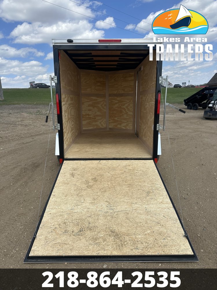 2026 CROSS 6X10 BETA BLACK ENCLOSED TRAILER