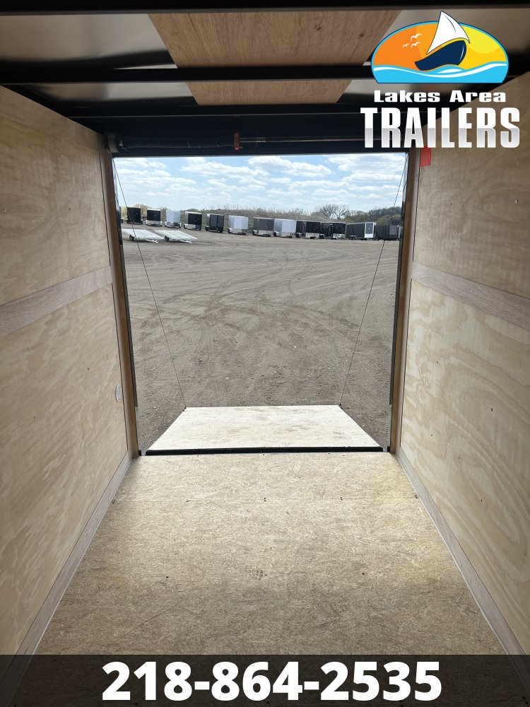 2026 CROSS 6X10 BETA BLACK ENCLOSED TRAILER