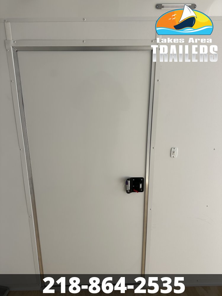 2026 NEO 6X12 BLACK ALUMINUM ENCLOSED TRAILER