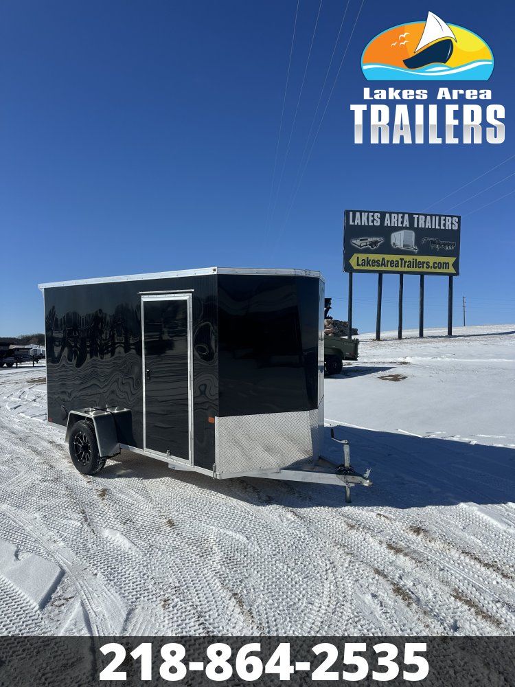 2026 NEO 6X12 BLACK ALUMINUM ENCLOSED TRAILER