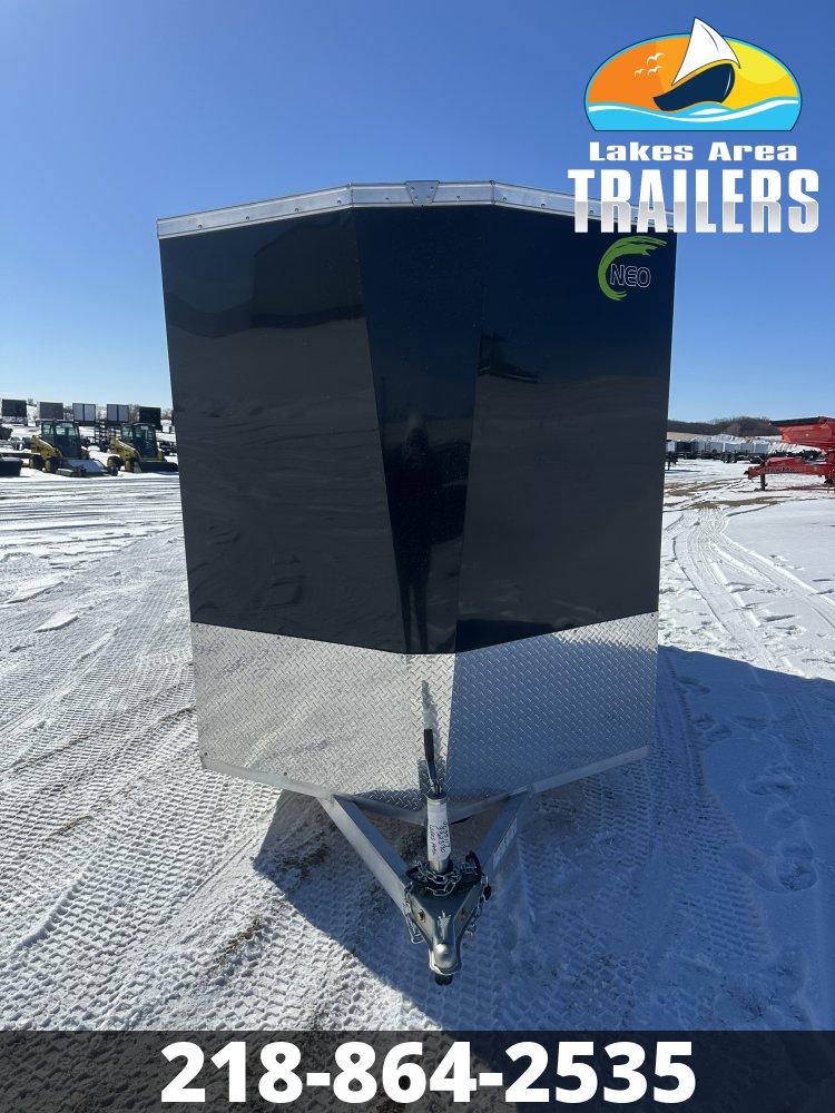 2026 NEO 6X12 BLACK ALUMINUM ENCLOSED TRAILER