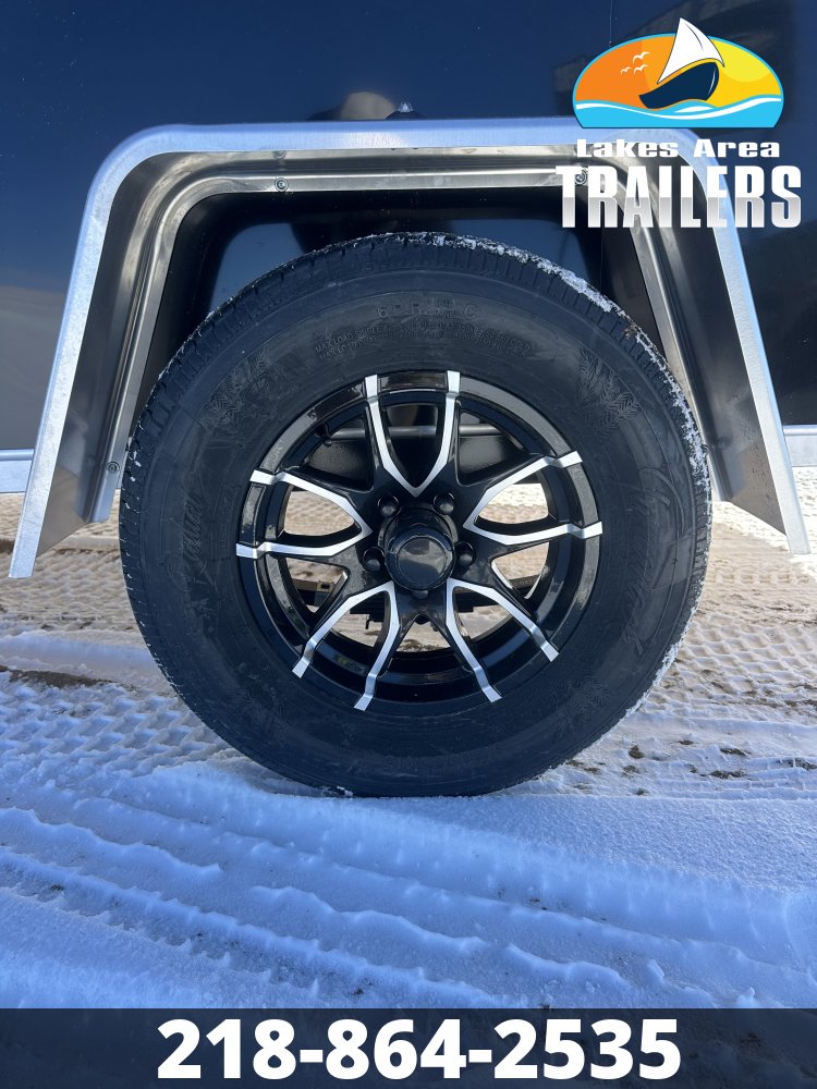 2026 NEO 6X12 BLACK ALUMINUM ENCLOSED TRAILER