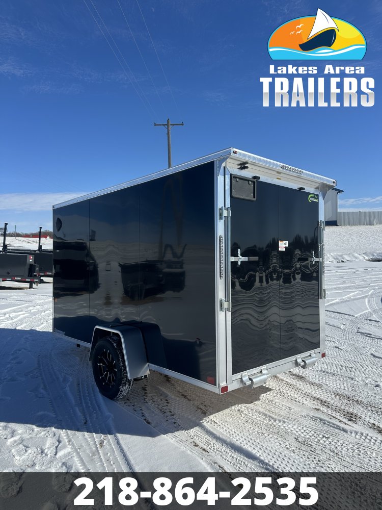 2026 NEO 6X12 BLACK ALUMINUM ENCLOSED TRAILER