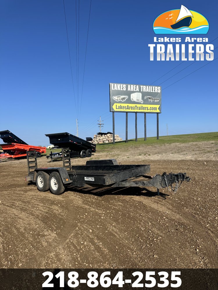 2000 FELLING 79X14 UTILITY TRAILER