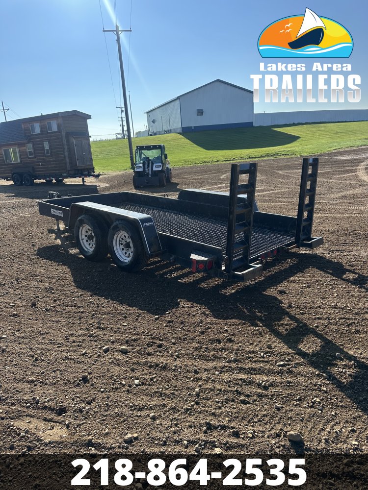 2000 FELLING 79X14 UTILITY TRAILER