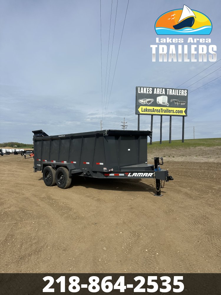 2026 LAMAR 83X14 14K 48'' SIDEWALL DUMP TRAILER