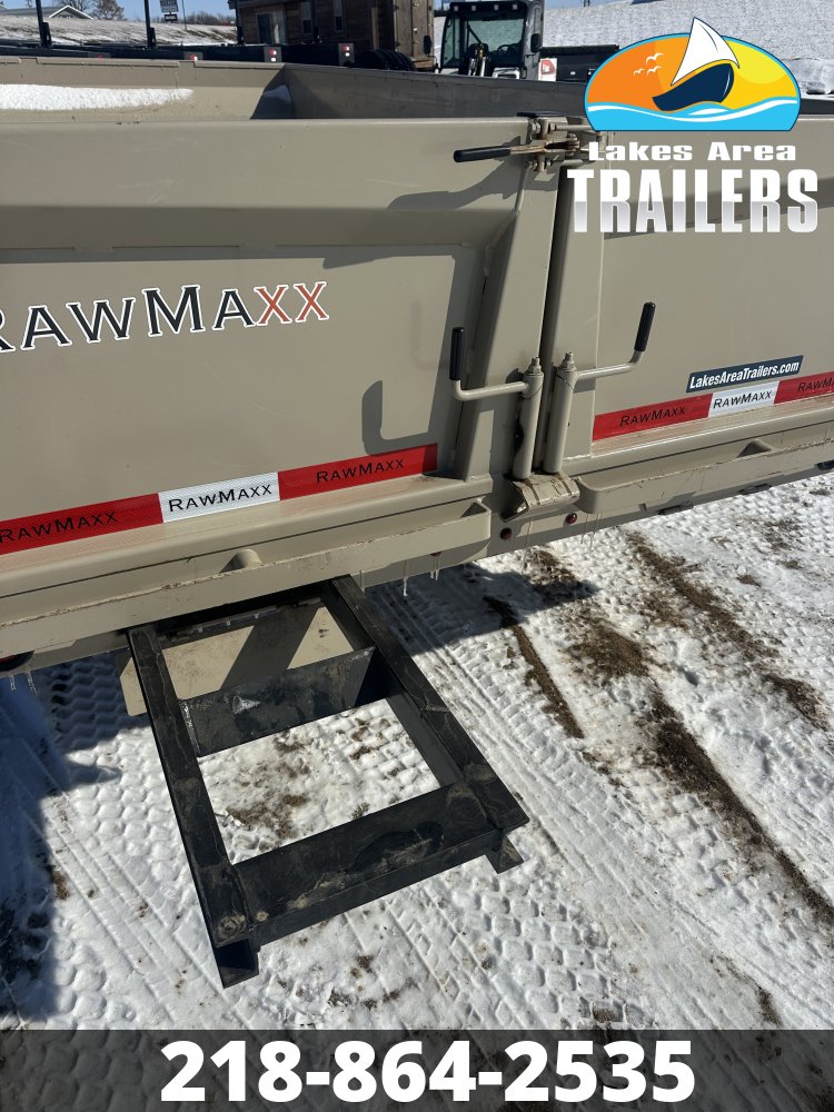 2024 RAWMAXX 83X14 DUMP TRAILER