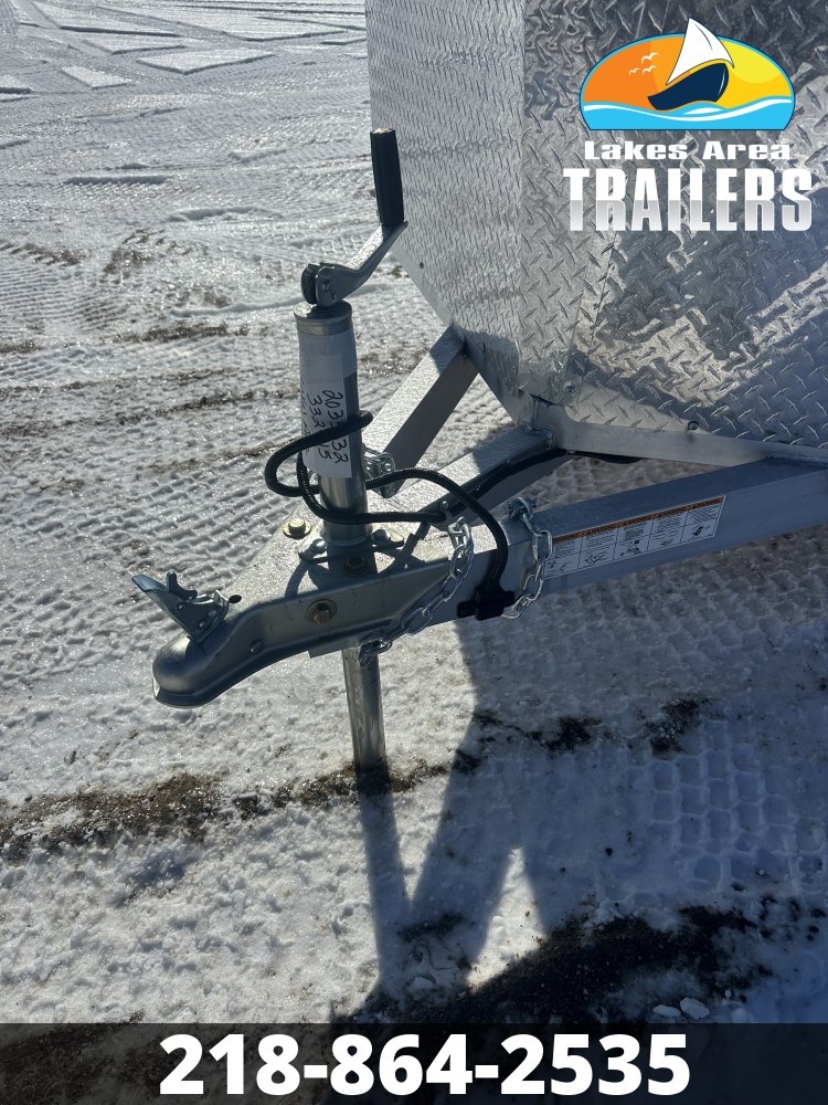 2026 NEO 6X12 SILVER ALUMINUM ENCLOSED TRAILER