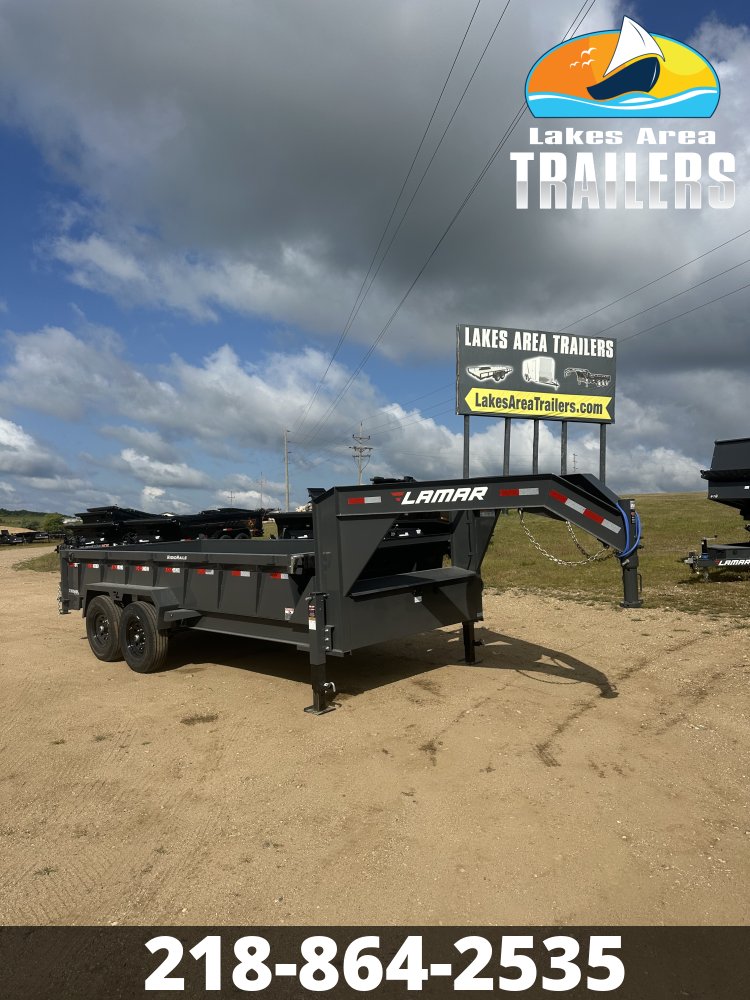 2027 LAMAR 83X16 GOOSENECK DUMP TRAILER