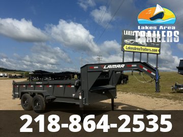 2027 LAMAR 83X14 GOOSENECK DUMP TRAILER