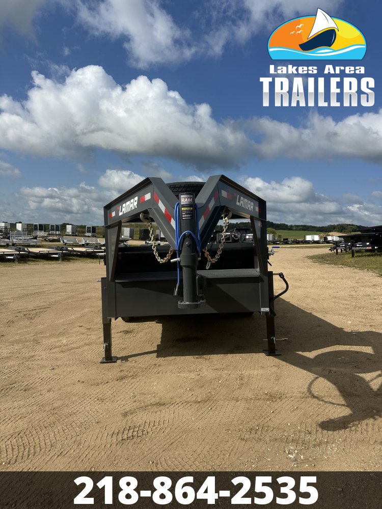 2027 LAMAR 83X14 GOOSENECK DUMP TRAILER
