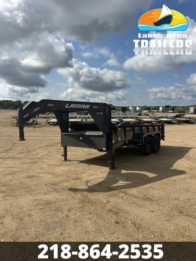 2027 LAMAR 83X14 GOOSENECK DUMP TRAILER