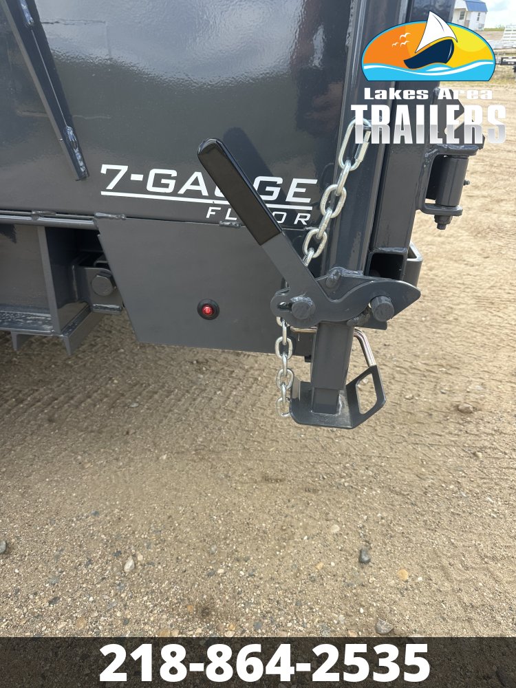 2027 LAMAR 83X14 GOOSENECK DUMP TRAILER