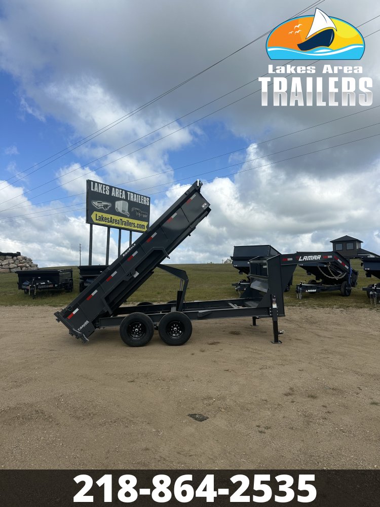 2027 LAMAR 83X14 GOOSENECK DUMP TRAILER