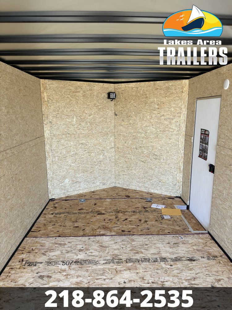 2027 AERO 8.5X20 WHITE ENCLOSED TRAILER