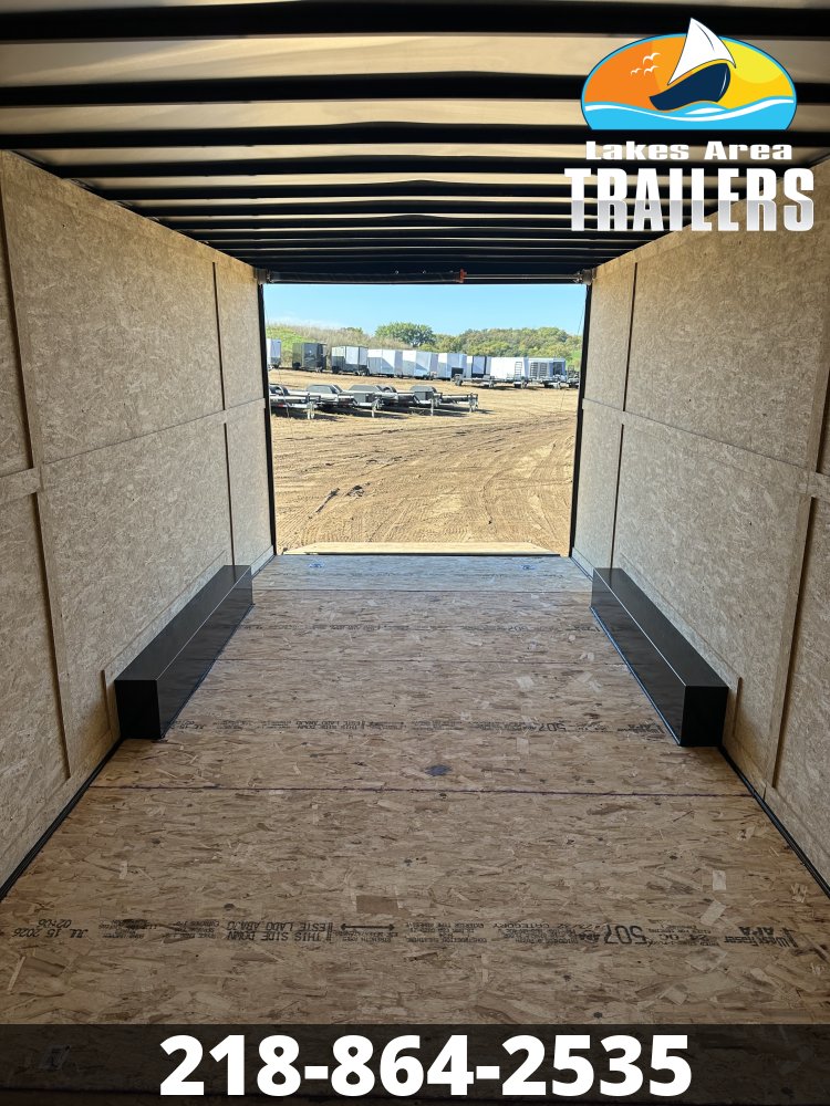 2027 AERO 8.5X20 WHITE ENCLOSED TRAILER