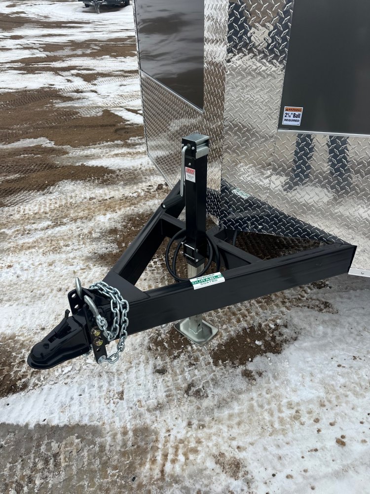 2025 AERO 8.5X20 CHARCOAL ENCLOSED TRAILER