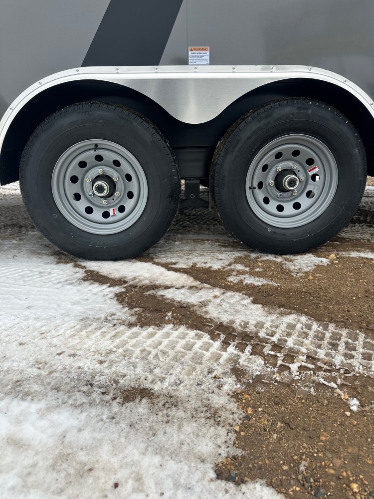 2025 AERO 8.5X20 CHARCOAL ENCLOSED TRAILER