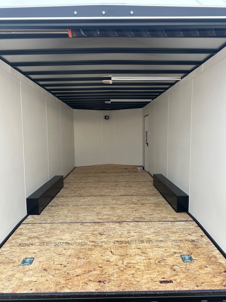 2025 AERO 8.5X20 CHARCOAL ENCLOSED TRAILER