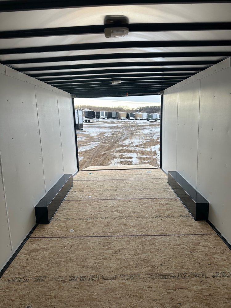 2025 AERO 8.5X20 CHARCOAL ENCLOSED TRAILER