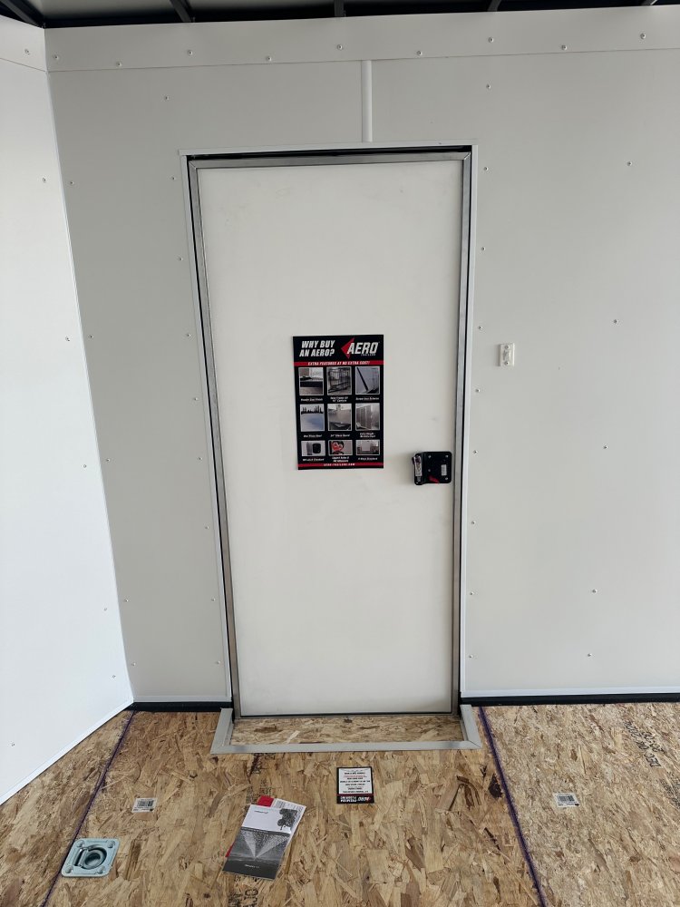 2025 AERO 8.5X20 CHARCOAL ENCLOSED TRAILER