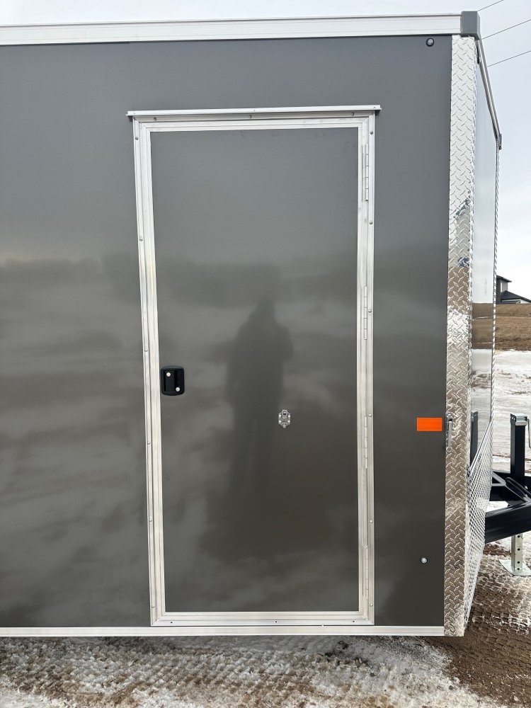 2025 AERO 8.5X20 CHARCOAL ENCLOSED TRAILER