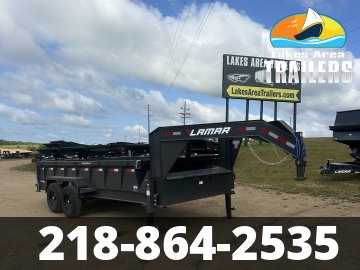 2027 LAMAR 83X16 GOOSENECK TELESCOPIC DUMP TRAILER