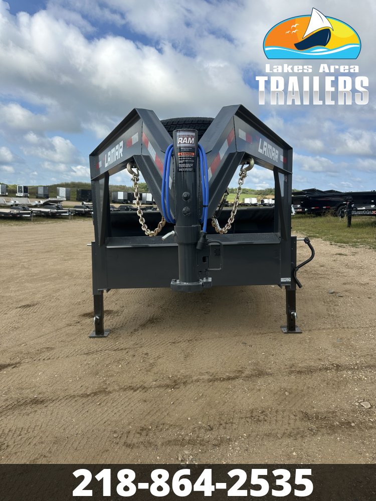 2027 LAMAR 83X16 GOOSENECK TELESCOPIC DUMP TRAILER
