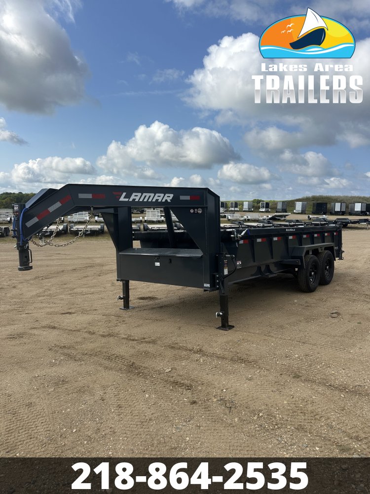 2027 LAMAR 83X16 GOOSENECK TELESCOPIC DUMP TRAILER