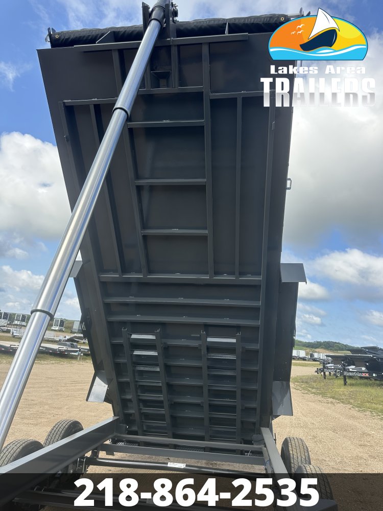 2027 LAMAR 83X16 GOOSENECK TELESCOPIC DUMP TRAILER