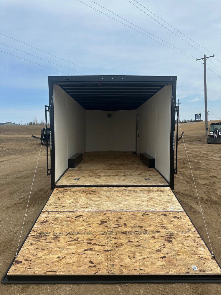 2025 AERO 8.5X20 BLACK BLACKOUT ENCLOSED TRAILER