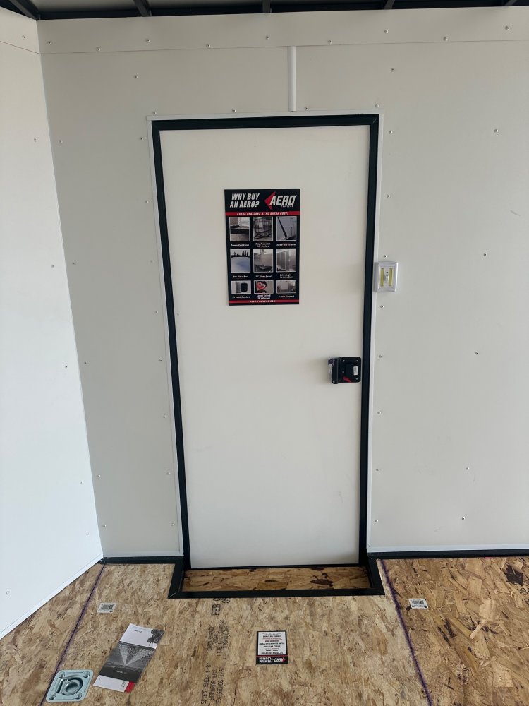 2025 AERO 8.5X20 BLACK BLACKOUT ENCLOSED TRAILER