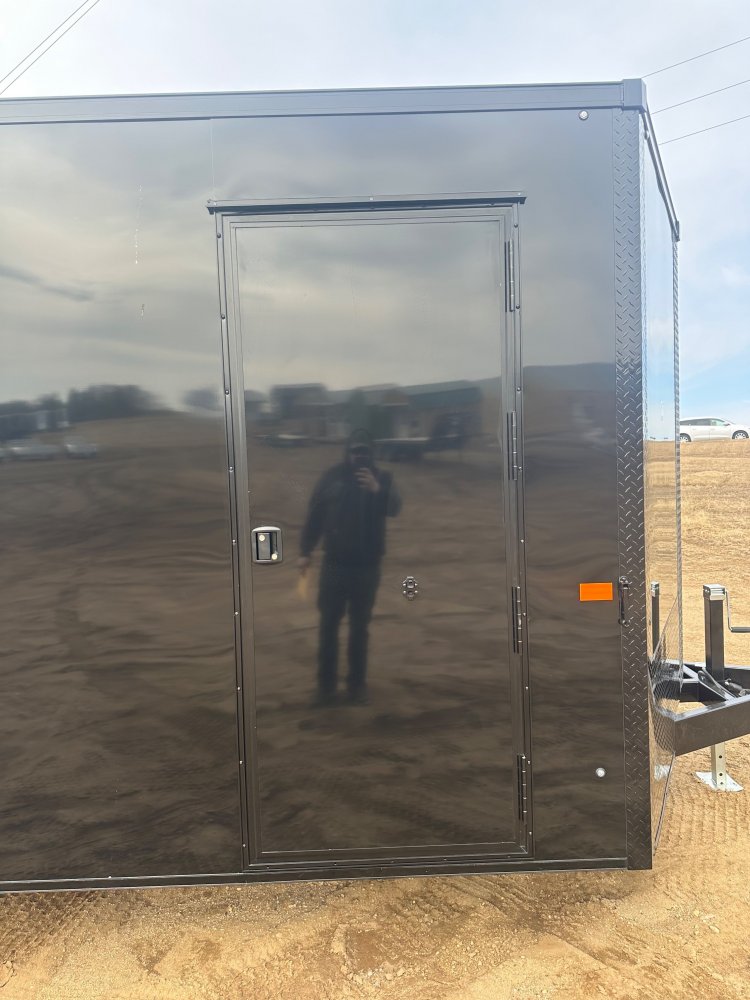 2025 AERO 8.5X20 BLACK BLACKOUT ENCLOSED TRAILER