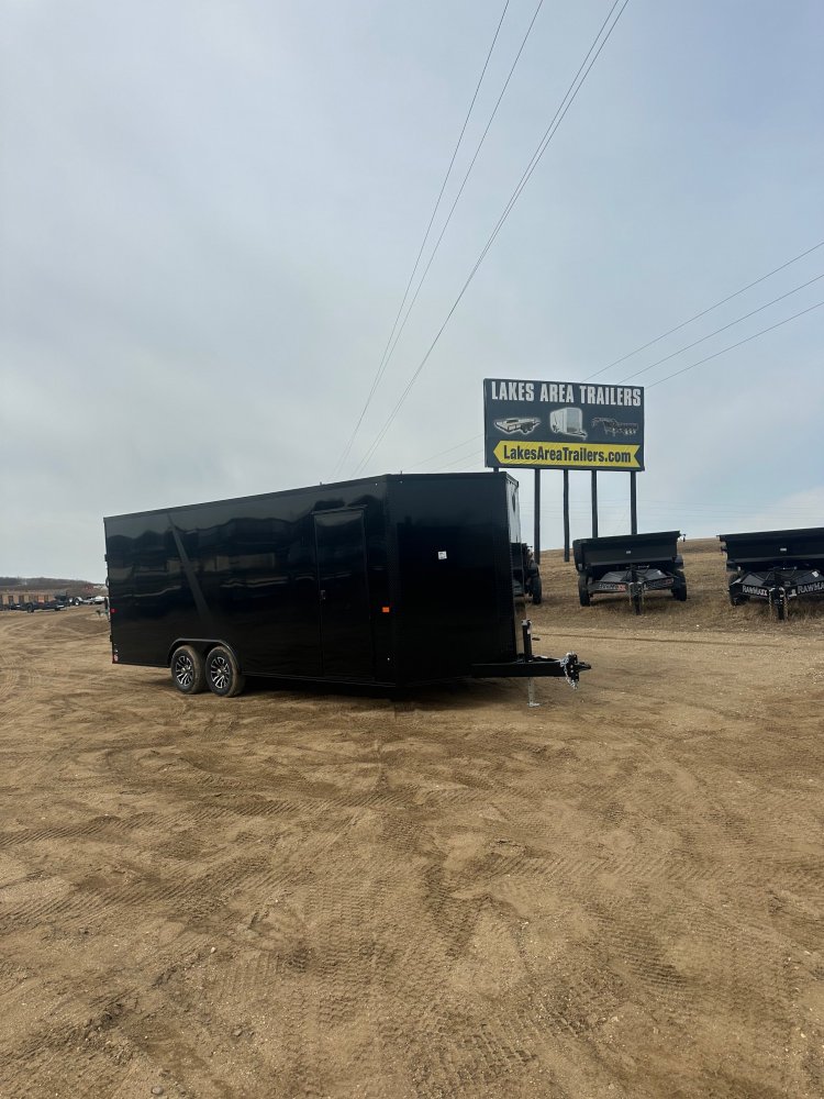2025 AERO 8.5X20 BLACK BLACKOUT ENCLOSED TRAILER