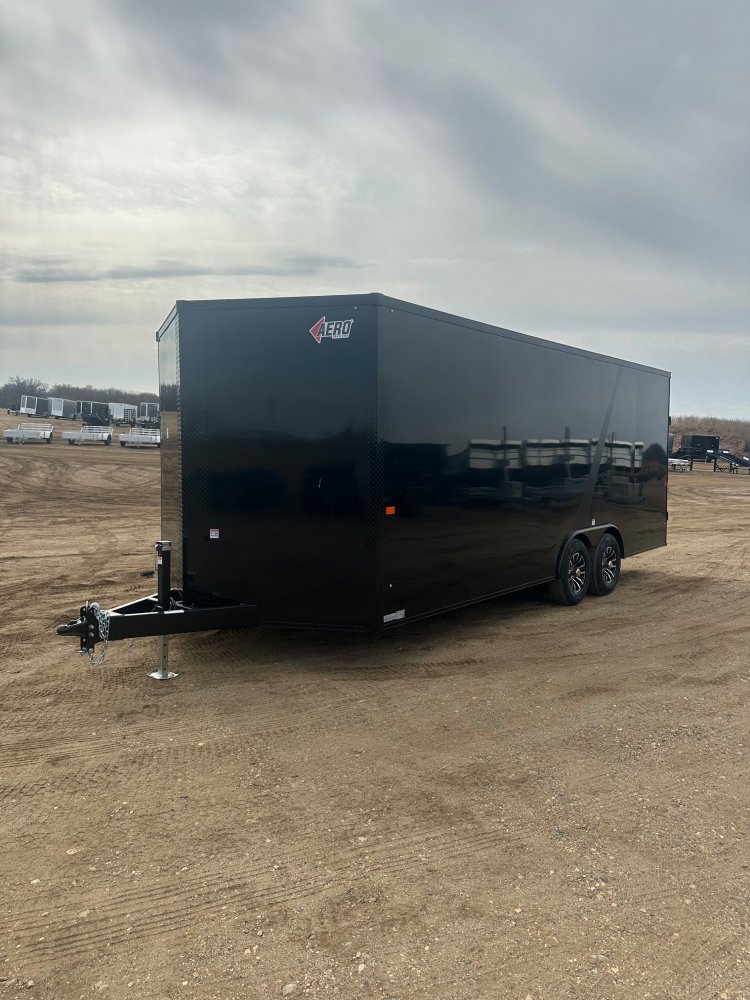 2025 AERO 8.5X20 BLACK BLACKOUT ENCLOSED TRAILER