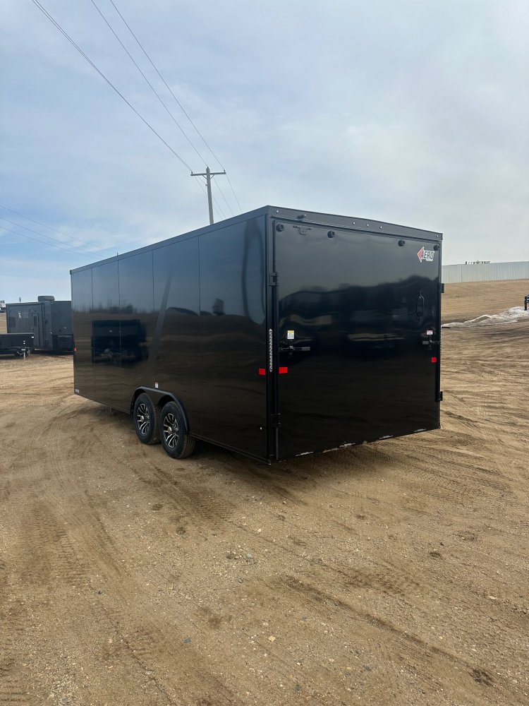 2025 AERO 8.5X20 BLACK BLACKOUT ENCLOSED TRAILER