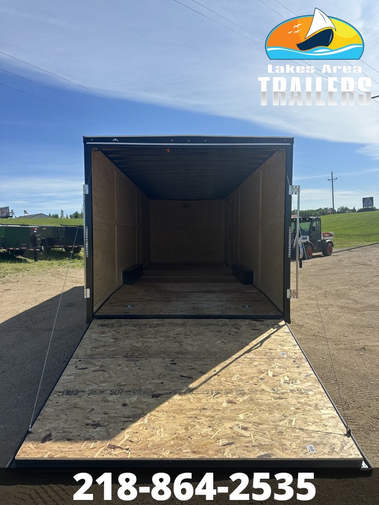 2027 AERO 8.5X24 WHITE ENCLOSED TRAILER