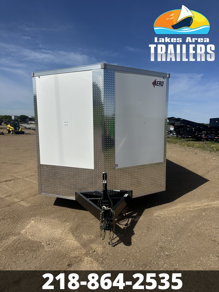 2027 AERO 8.5X16 WHITE ENCLOSED TRAILER
