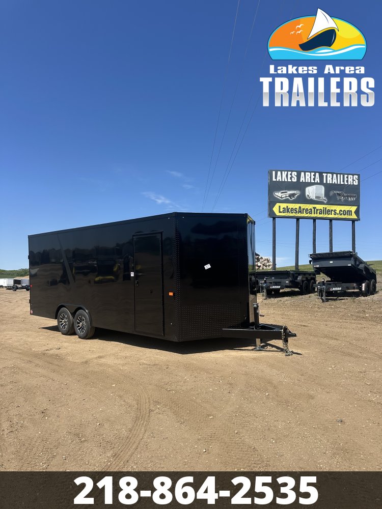 2026 AERO 8.5X20 BLACK BLACKOUT ENCLOSED TRAILER