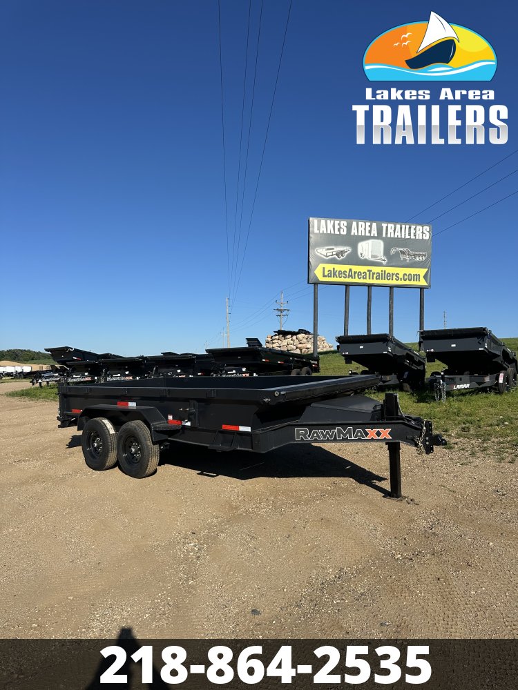 2026 RAWMAXX 83X14 GDX DUMP TRAILER