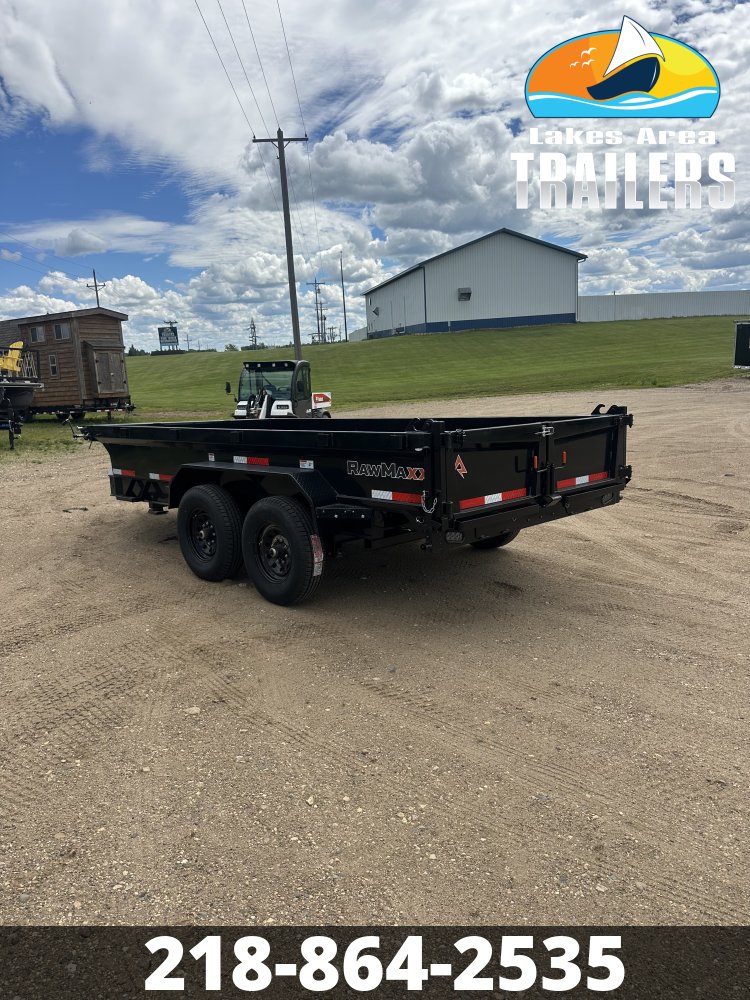 2026 RAWMAXX 83X14 GDX DUMP TRAILER