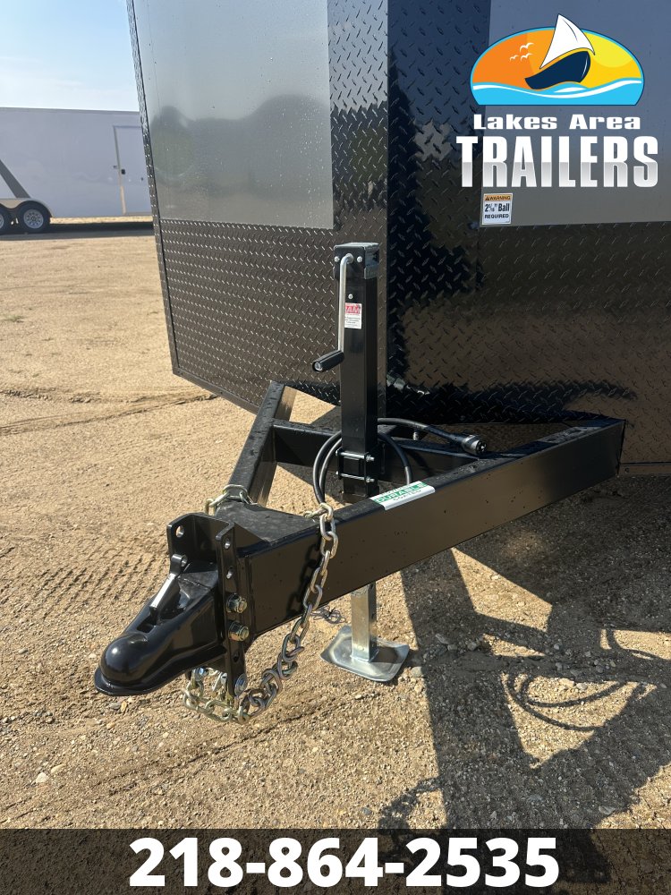 2027 AERO 8.5X20 CHARCOAL BLACKOUT ENCLOSED TRAILER