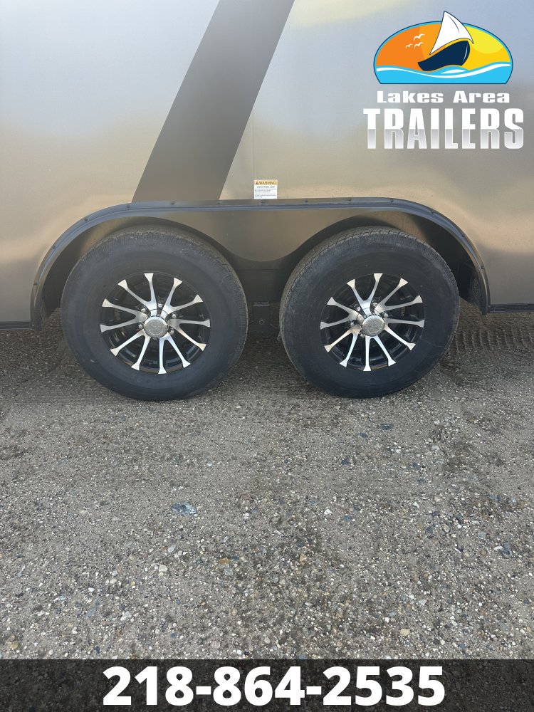 2027 AERO 8.5X20 CHARCOAL BLACKOUT ENCLOSED TRAILER