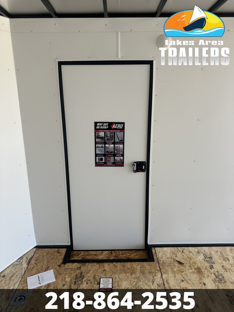 2027 AERO 8.5X20 CHARCOAL BLACKOUT ENCLOSED TRAILER